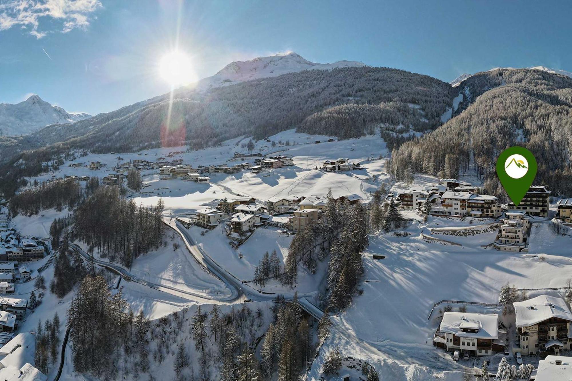 Panoramablick Soelden Apartment Exterior foto