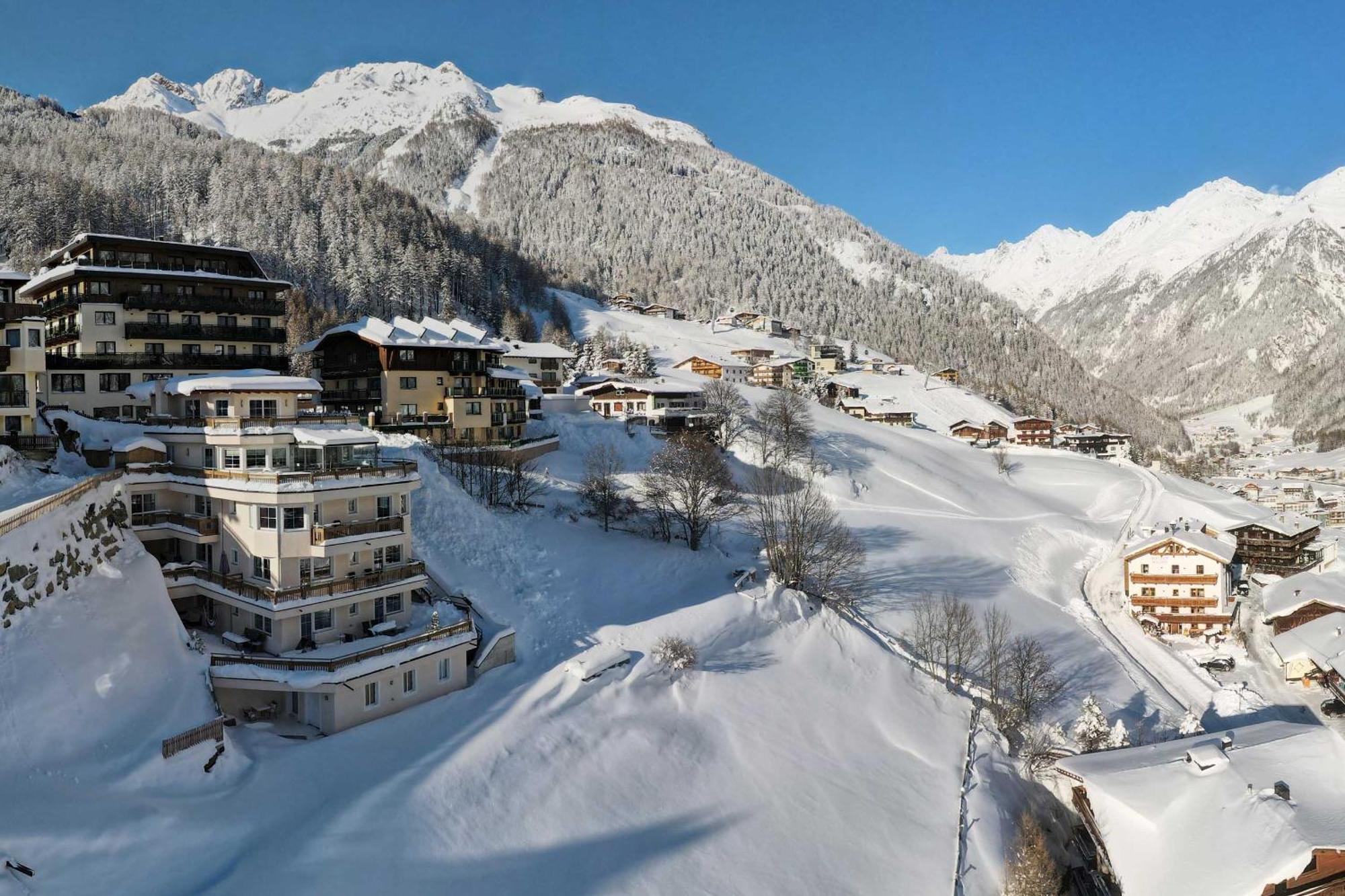 Panoramablick Soelden Apartment Exterior foto